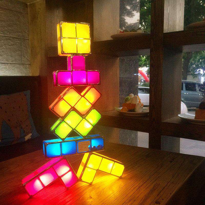 Tetris-X Construction Lamp