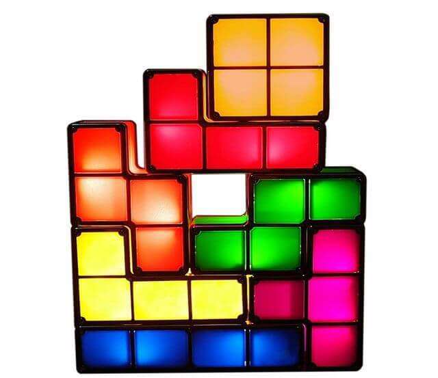 Tetris-X Construction Lamp